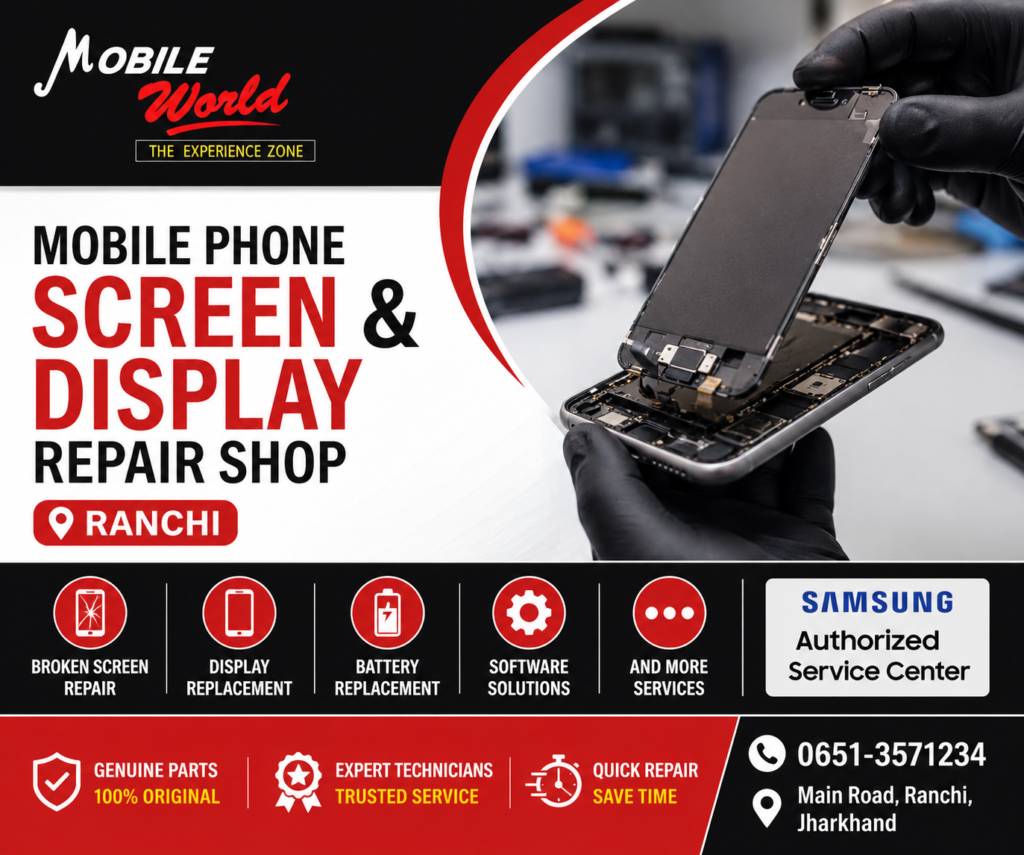 Mobile Phone Screen Repair Shop Ranchi